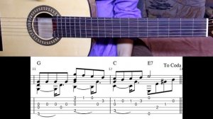 Любо, братцы, любо | На гитаре | Ноты Табы