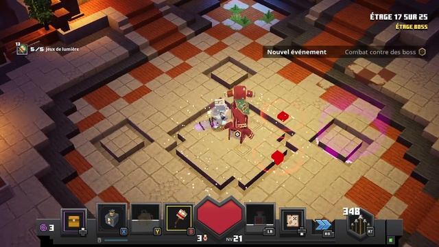 Minecraft Dungeons tower boss mod my seventh tower play but on default