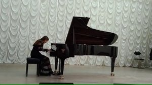 К. Черни "Этюд" ор. 740 №12 исп. Ксения Луканова