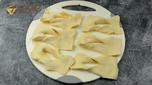 Хворост из слоёного теста