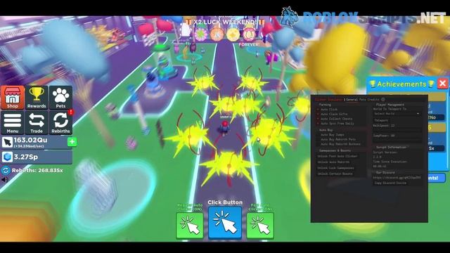 [UPDATE 9] Roblox Clicker Simulator Script Hack GUI: Auto Open Egg, Unlock Gamepass, Rainbow Pets! смотреть онлайн