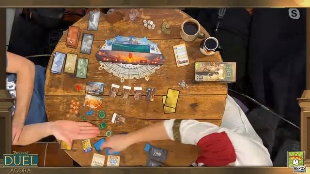 SPIEL DIGITAL 2020 | How to play 7 Wonders Duel with Pantheon and Agora? смотреть онлайн