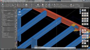 Пользовательские узлы в Advance Steel и Tekla