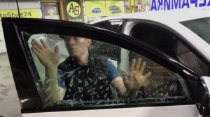 Тонирование атермальной пленкой 80% светопропускаемости