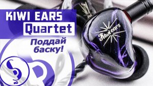 Kiwi Ears Quartet обзор наушников – Напористо и басисто!