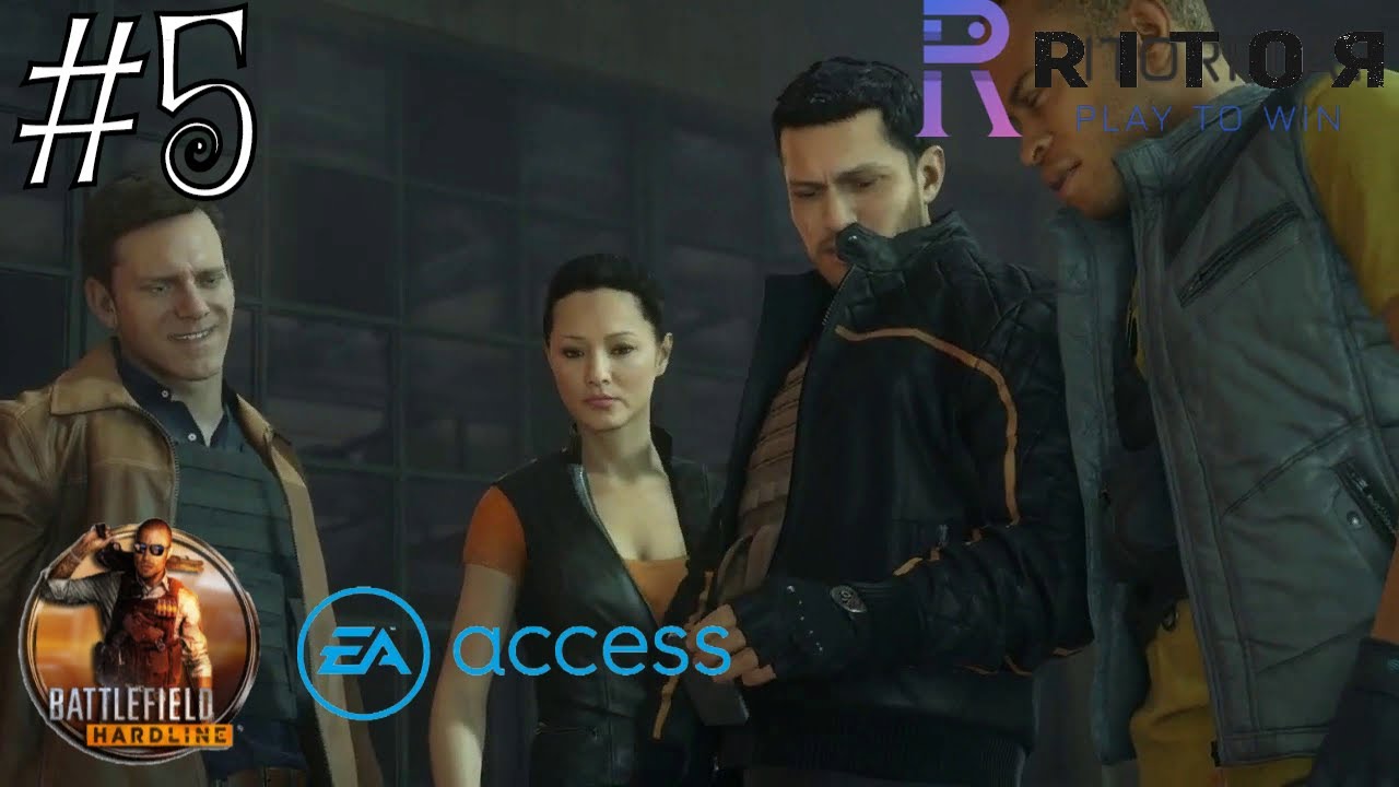 Battlefield Hardline Прохождение #5 [EA Access] #RitorPlay