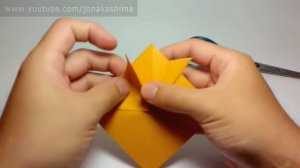 Simple Origami Goldfish