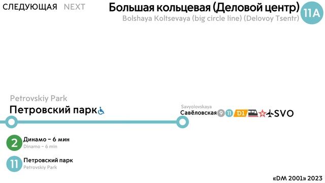 Информатор Московского метро: Большая кольцевая линия. (Деловой центр)