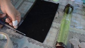 Подставка-дисплей для браслетов с пластиковых бутылок \ Stand for bracelets from plastic bottles