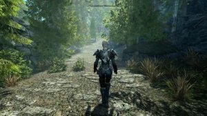 modded skyrim: helgen cave exit to riverwood.. walkthrough..