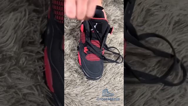 How to Lace Nike Air Jordan 4 | Как зашнуровать Найк Эйр Джордан 4 | CrossMania