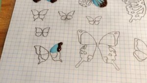 ?БАБОЧКИ  из ШОКОЛАДНОЙ глазури!!!✨Яркий ДЕКОР для тортов, кексов и капкейков!!!