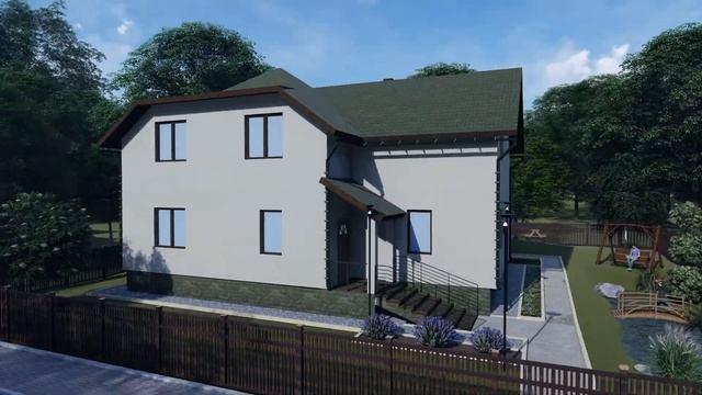 Проект дома в Кайково Архитектурная компания "Аверса групп" смотреть онлайн