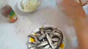 Килька с маринованным луком