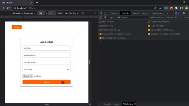 Part-3 fullstack Contact App using MERN Stack, react-query useQuery & useMutation hook 2023