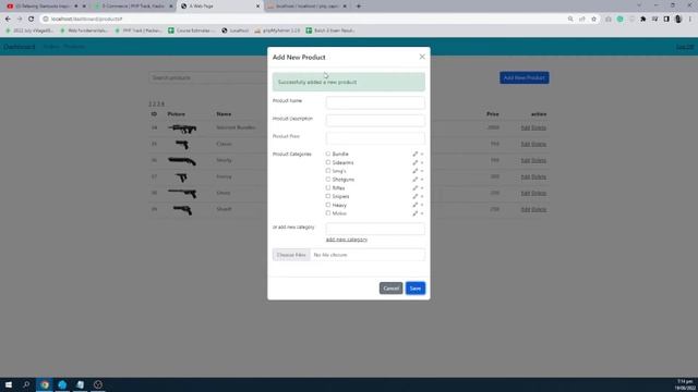 PHP E commerce Capstone Part 1 | Codeigniter & AJAX смотреть онлайн
