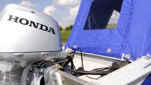 Ветровое стекло «Премиум»  с калиткой на катер «ПРОГРЕСС-4»