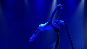 “Scream” Прекрасная Вероника,воздушная гимнастка на мачте.