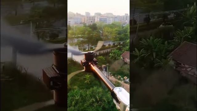 First two-person manned drone, test flight! part 2 смотреть онлайн