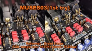 opa627 vs MUSES03(1st try) vs MUSES03(after burn-in)