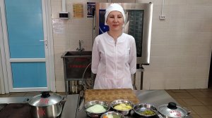 Как приготовить "Суп из овощей" и "Кашу гречневую" в школьной столовой