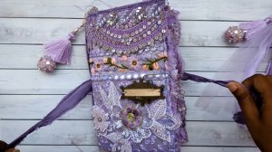 Lavender boho junk journals | flip through | bohoneeds