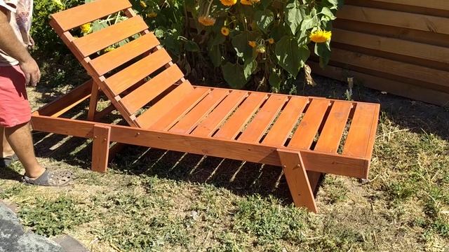 Шезлонг деревянный Касабланка смотреть онлайн