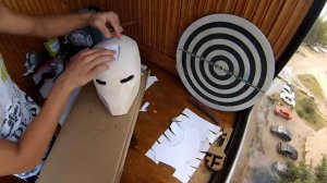 КОСТЮМ ЖЕЛЕЗНОГО ЧЕЛОВЕКА. часть1. Склейка картонной модели