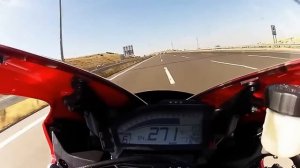TOP SPEED Honda CBR 1000 RR 300 km/h 2016