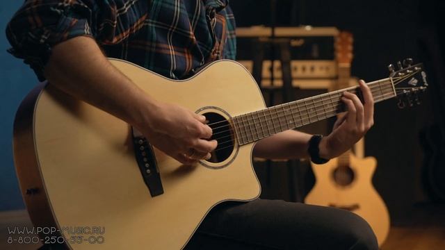 Электроакустическая гитара CORT GA-MEDX-OP смотреть онлайн