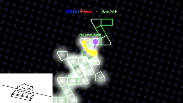 [ADOFAI] Jumper- Waterflame (100% perfect) смотреть онлайн
