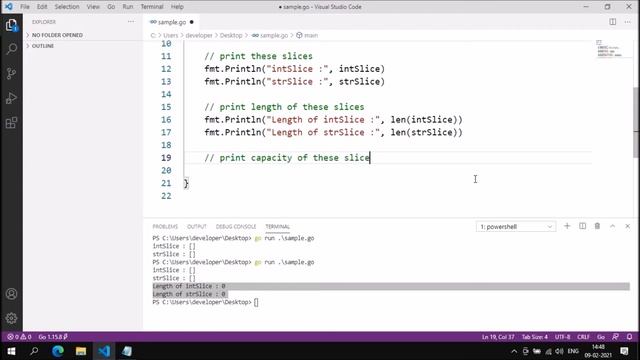 How To Create An Empty Slice And How To Add Items? | Java Inspires | Go Language Examples смотреть онлайн