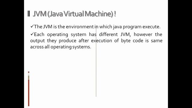 Java Development Kit (JDK) lecture 3