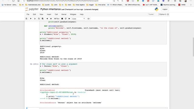 Python Inheritance | Python Tutorial in Tamil #11