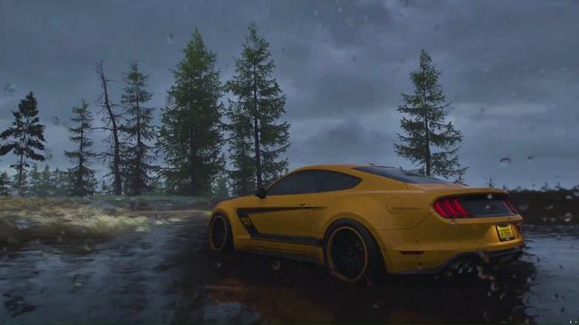 Mustang GT Engine Sound Live Wallpaper [1 Hour] Rain Sounds #Mustang #rain #Rainsounds #ASMR смотреть онлайн