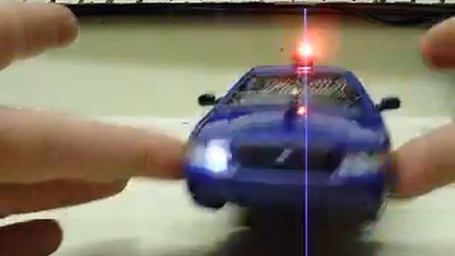 Custom 1:24 scale Ford Crown Vic Michigan State Police w/ working lights смотреть онлайн
