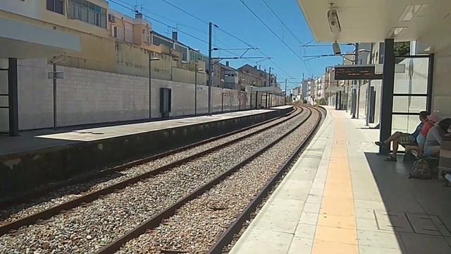 Португалия. Байша де Банейра, ЖД вокзал смотреть онлайн