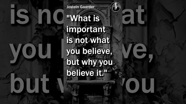 5 Quotes from Jostein Gaarder #selfimprovement #mindset #motivation #philosophy #stoicism #wiser