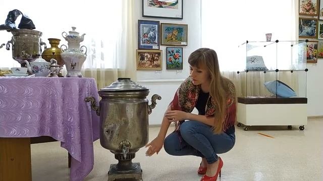 Музейная коллекция самоваров.