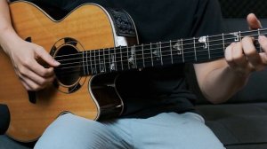Takamine Santafe TSF48C.made in Japan. test nhanh âm mộc và EQ (Guitar Phúc Taka)