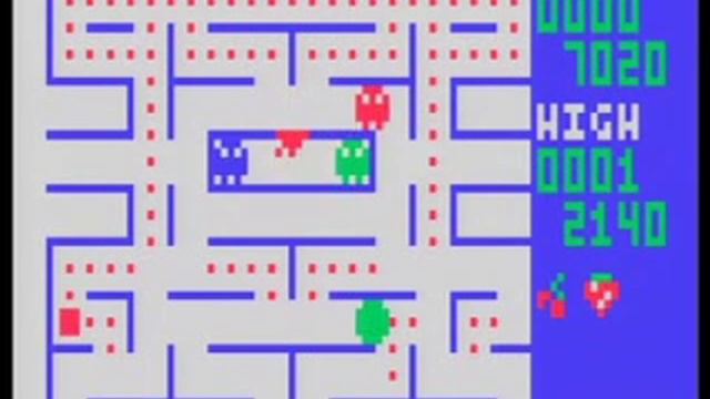 Fairchild Channel F Videocart 27 (homebrew): Pac-Man смотреть онлайн