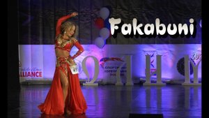 Daria Melnikova - Fakabuni (Gaston Chaade) -  XVIII World Dance Olympiad,  beautiful bellydance