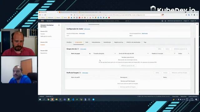 Como criar seu cluster Kubernetes na AWS смотреть онлайн
