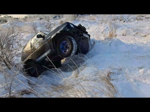 Зимний замес на острове "4х4 Братск"