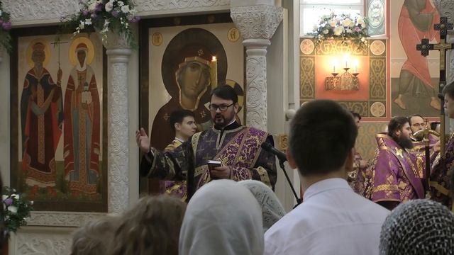 27 марта 2022. (часть 2) Патриарх Кирилл. Освящение храма великомученика Димитрия Солунского. Москв смотреть онлайн