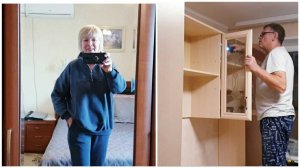 РЕМОНТ Сэкономил на сборке, но намучился.Стол для компьютера.Покрывало для тахты Любимый Василек.