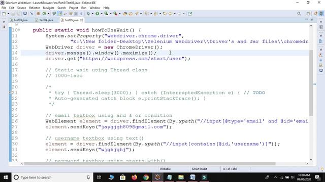 How to implement Wait in Selenium(Thread and Implicitly wait) - Selenium WebDriver Session 7
