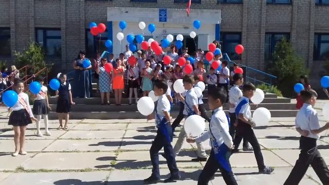 Прощальный вальс, 4-е классы с.Зензели! 2017 г.