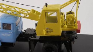 Автокран АК-75В на базе ЗиЛ-130 // SSM // Масштабные модели грузовых автомобилей СССР 1:43