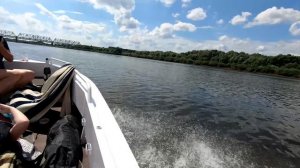 Лодка Trident 450 ХОДОВЫЕ ИСПЫТАНИЯ
